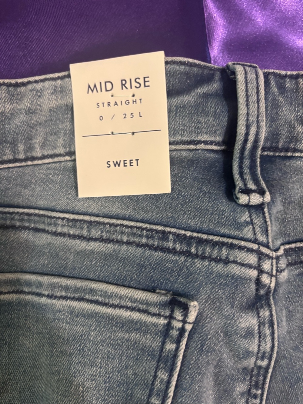 Lucky Brand Sweet Straight Jeans 25L - Picture 10 of 10